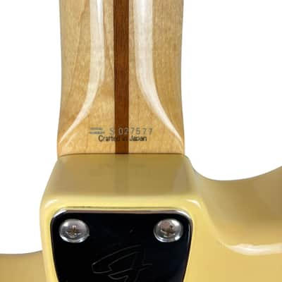 Fender Japan 72 Reissue Stratocaster ST72-86DSC 2006-2008 - Vintage White image 5