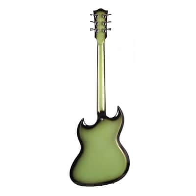 Woodrite Guitars Switchblade HT Guitar Aged Silverburst image 4