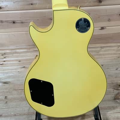 Gibson M2M 68 Les Paul Custom Electric Guitar - Heavy Antique White image 4