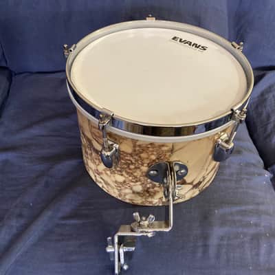 Slingerland 10" concert tom Late 50's - Marble lacquer image 4