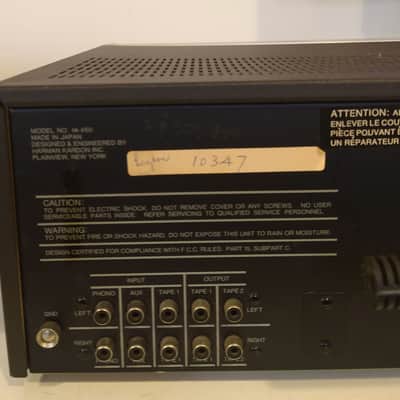 Harman Kardon HK 450 1978 metal / silver image 8