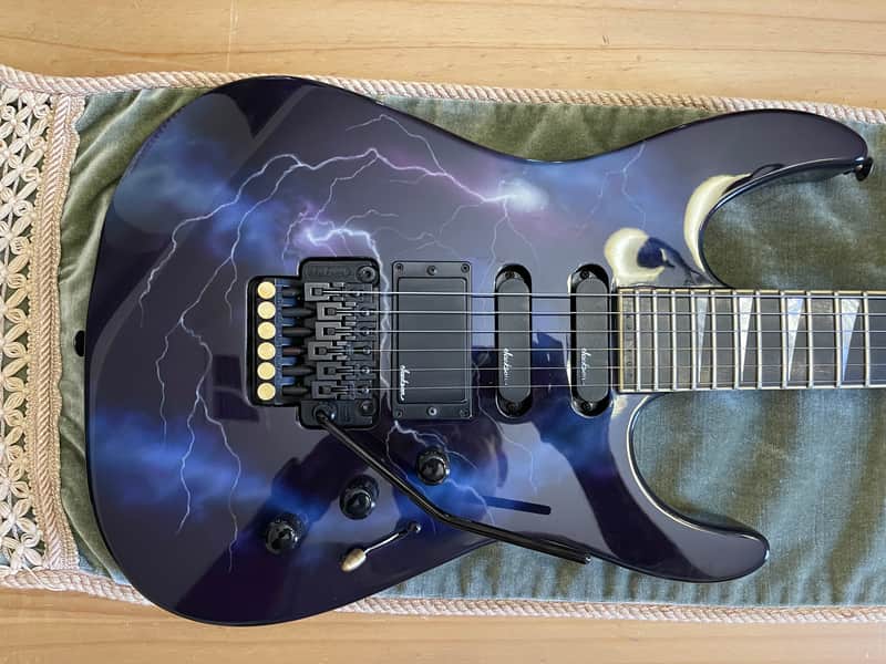 Jackson USA Soloist 1991 Lightning Nebula image 1