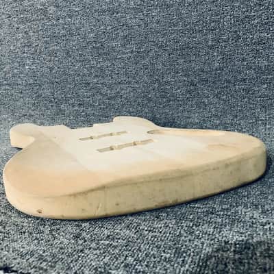 Unfinished Jazz Bass Style Body Blank in Basswood image 11