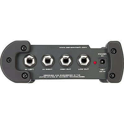 Samson S-xover - Mini Stereo 2-Way Electronic Crossover -BRAND NEW image 2