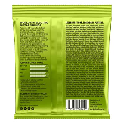 Ernie Ball Regular Slinky Nickel Wound Electric Guitar Strings 10-46 Gauge (12 PK) image 3