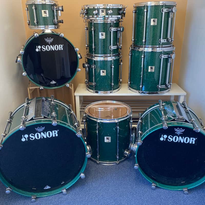 90 s Sonor Designer Green