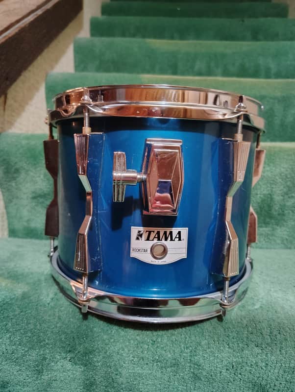 Tama Rockstar (Made in Japan) 10"(Diameter)x8"(depth) Tom 1980's - Wrap image 1