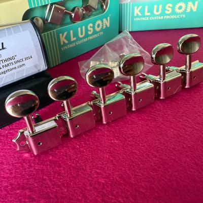 Kluson Traditional "No Line" Tuners 1952 to 1956 for stratocaster ®/ jazzmaster / telecaster / jaguar image 3