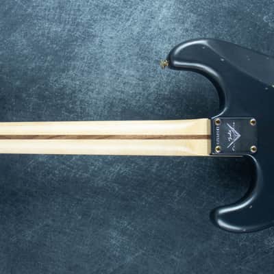 Fender Custom Shop Masterbuilt Austin Macnutt 63 HSS Strat Relic Charcoal Frost Metallic CZ552141 image 3