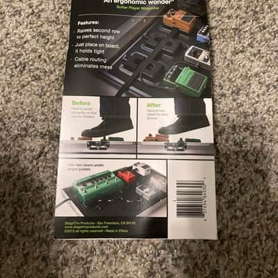 StageTrix SR1 Pedal Riser 2010s - Black (3 Pedal Raiser) image 6