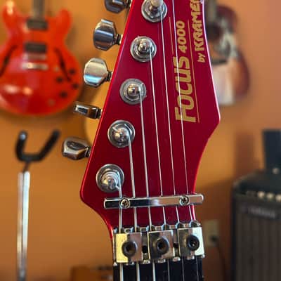 1984 Kramer Focus 4000 – Candy Apple Red – Original Floyd image 8