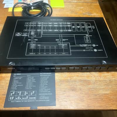 Yamaha TX81Z Rackmount FM Tone Generator 1987 - 1988 - Black image 4