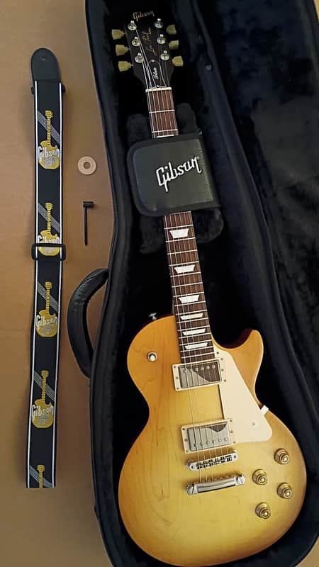 Authentic Gibson strap--includes free Les Paul Tribute Guitar!