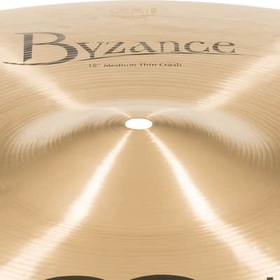 MEINL B18MTC Byzance Traditional Medium Thin Crash 18 Zoll traditional image 4