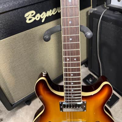 Hamer Newport w/ Bigsby in Vintage or Jazz Burst image 8