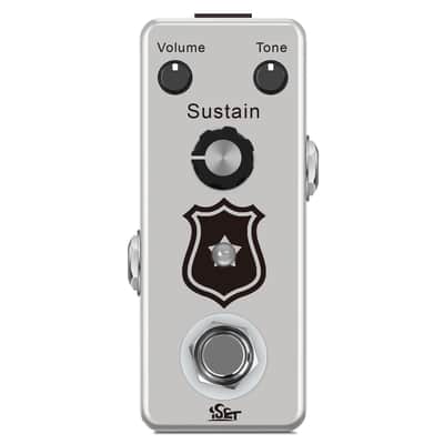 ISET Analog Badge Fuzz Guitar Effect Pedal for Electric Guitar Bass True Bypass image 1