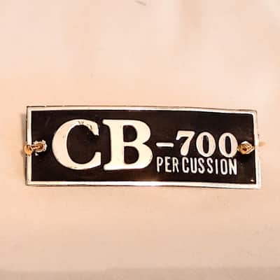 CB 700 VINTAGE DRUM BADGE W/ SCREWS 70's/80's- FREE SHIP TO C-USA! image 2