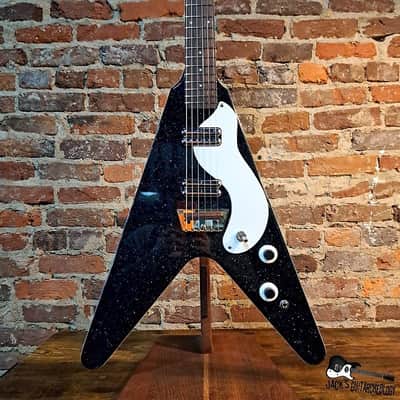Nepco Guitars USA Made V-Style Electric Guitar (2023 - Galactic Sparkle) image 1