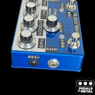 Shin's Music Dumbloid ODS "B" Boost Overdrive 2010s Blue Velvet - X17706 image 6