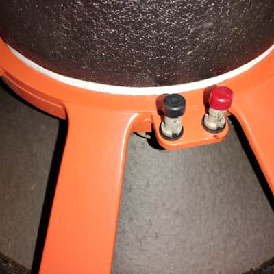 Vintage JBL Fender D130F 15", 8ohm, Speaker, Orange Basket and Label image 6
