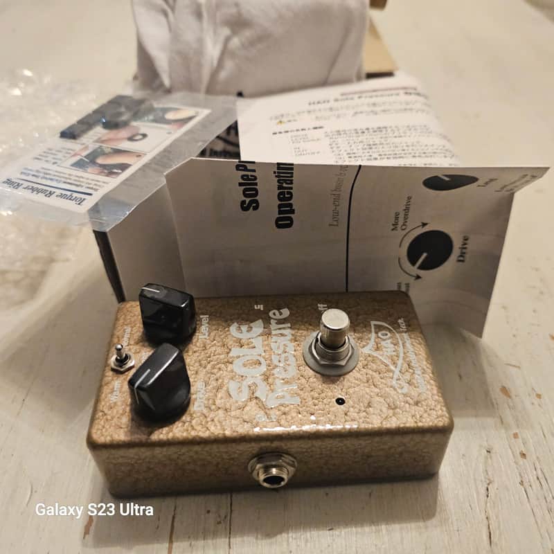 HAO NEW Sole Pressure Overdrive Distortion Boost image 1