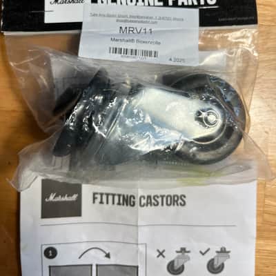 Marshall Cabinet Casters, 4-Pack Black image 2