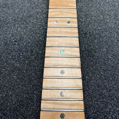 Flamed Maple Tele Style Neck C Shape Satin 9.5 Radius #9 image 9