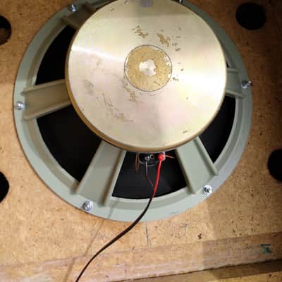 Vintage custom  15" + 18" guitar cabinet loaded with Celestion G18 C + Cerwin Vega 15" speakers image 5
