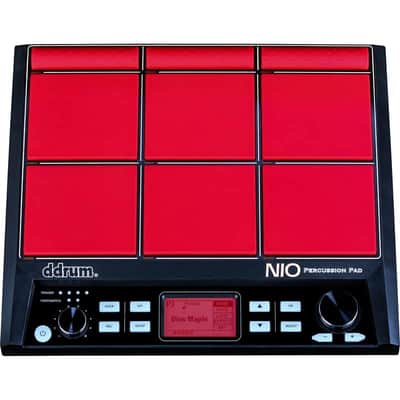 ddrum NIO Percussion Pad - Black / Red image 1