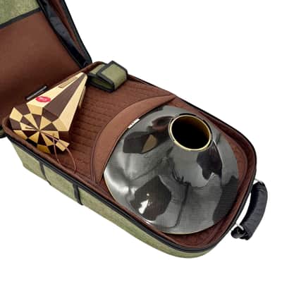 Marcus Bonna MB XL Backpack Bag - Detachable Bell French Horn Case Color:Black Material:Leather image 4