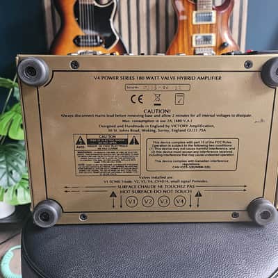 Victory Amps V4 The Sheriff 2-Channel 180-Watt Hybrid Guitar Amp Pedal 2022 - Present Gold image 4