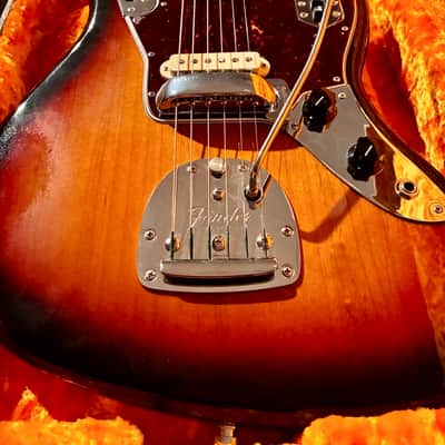 🔥 Fender American Original '60s Jaguar • 3-Color Sunburst • Nitro Finish • Bridge Mute image 4