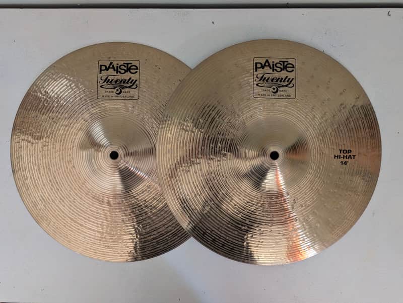 Paiste 14" Twenty Series Hi-Hat Cymbals (Pair) image 1