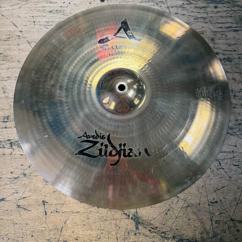 Used Zildjian A Custom 16" Fast Crash Cymbal 972 grams image 1