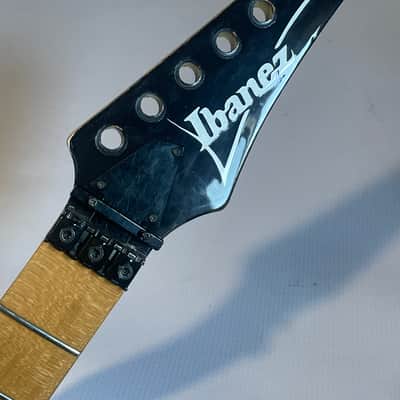 1990 Japan Ibanez RG550M Wizard 24 Fret Guitar Neck Floyd Ready w/ Neckplate image 5