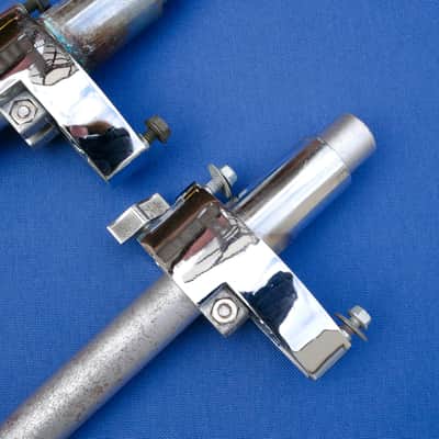 Rogers Memrilock Bassdrum Spurs Legs Brackets Set Of 2 Big R XP8 nr 2 image 2