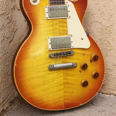NEW! Nash 60'S LES PAUL CONVERSION Faded Cherry Sunburst image 2