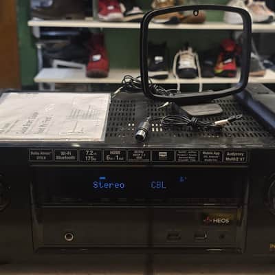 Denon AVR-X1400H 7.2 Channel Receiver, Dolby Atmos, AirPlay 2, HEOS image 1