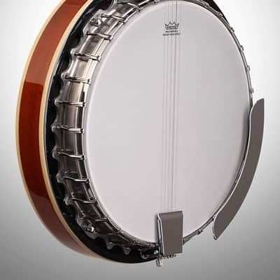 Stagg BJM30 LH Mahogany Resonator Bluegrass 5-String Banjo with Metal Pot For Left Handed Players image 6