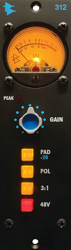 API 312 Microphone Preamplifier image 1