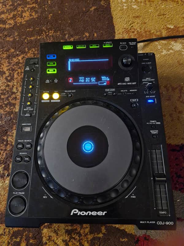 Pioneer cdj-900 - black image 1