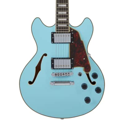 D'Angelico Premier Mini DC - Sky Blue (DAPMINIDCSKBCS) image 6