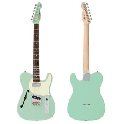 Vintage V72 ReIssued Electric Guitar - Ventura Green (V72VG) image 2