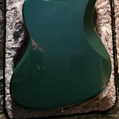 Fender Mod Shop Jazzmaster SHERWOOD GREEN LOLLAR BLACK BOBBIN PICKUPS image 7