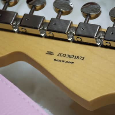 Fender Made in Japan Junior Collection Stratocaster Satin Shell Pink image 10