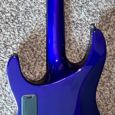 Jackson Soloist SLATXMG3 Metallic Blue Solid Body Electric Guitar Metallic Blue emg pickups image 9