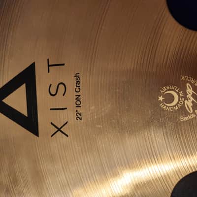 Istanbul Agop 22" Xist Ion Crash Cymbal 2010s - Traditional image 5