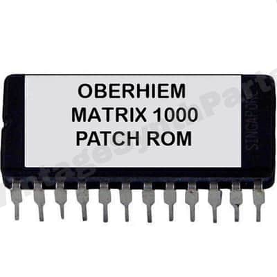 Oberheim Matrix 1000 (fixes missing/corrupted patches!) ROM EPROM Patch IC