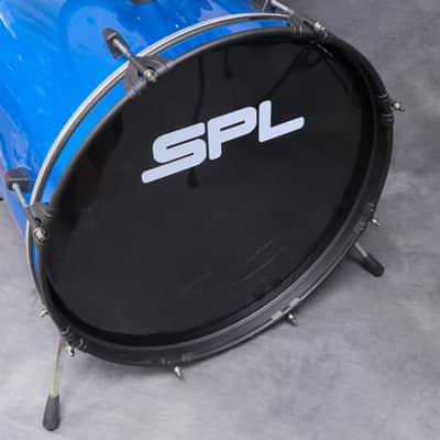Sound Percussion Labs Junior Kicker 5-Piece Drum Set - Metallic Blue image 15