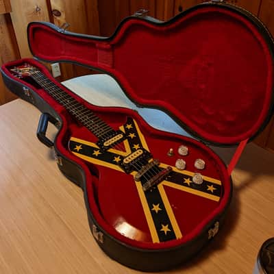 Gibson Invader 1984 - Rebel Flag image 6